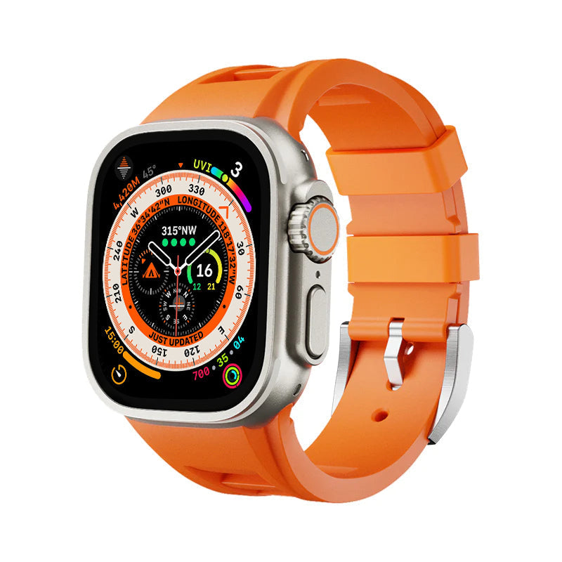 Curea de ceas Zephra Sport FKM pentru Apple Watch | Petprovac