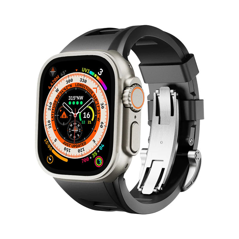 Curea de ceas Zephra Sport FKM pentru Apple Watch | Petprovac