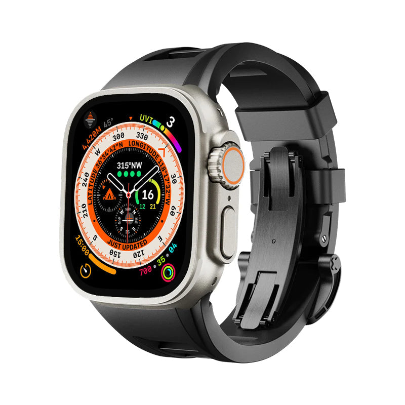 Curea de ceas Zephra Sport FKM pentru Apple Watch | Petprovac
