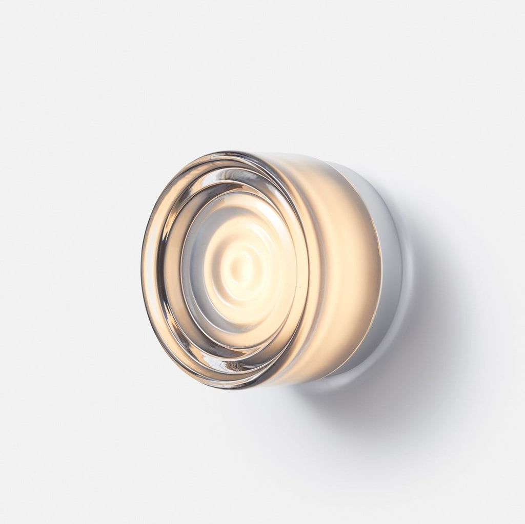 RippleGuard IP65 härdat glas vägglampa för utomhusbruk