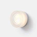 RippleGuard IP65 härdat glas vägglampa för utomhusbruk