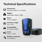 Long-Range Radar Detector For Smooth UK Driving On British Roads