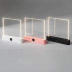 מנורת ספר LED עם פאנל, נטענת ב-USB לקריאה בלילה