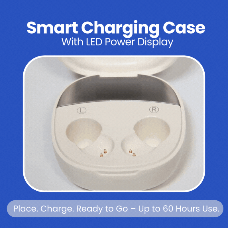 Vény nélkül kapható Bluetooth alkalmazásvezérlésű hallókészülékek Egyesült Királyságban