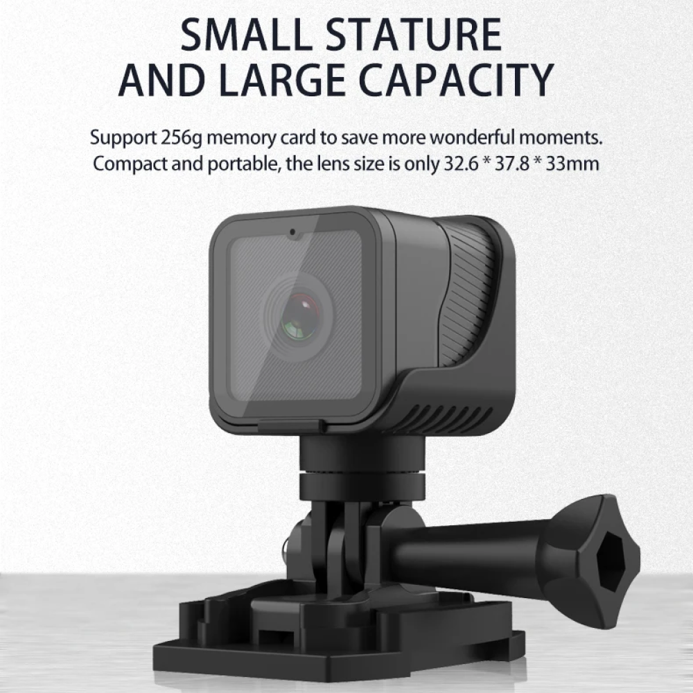 Cámara de acción MotoRide para casco 1080p para motocicletas