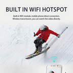 Cámara de acción MotoRide para casco 1080p para motocicletas