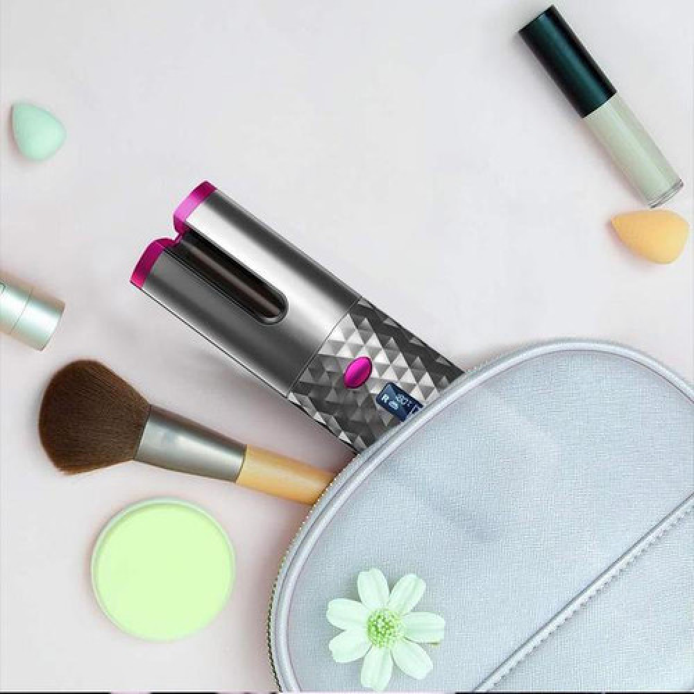 Vellara forgatható hajgöndörítő kerámia bevonattal és hőszabályozóval