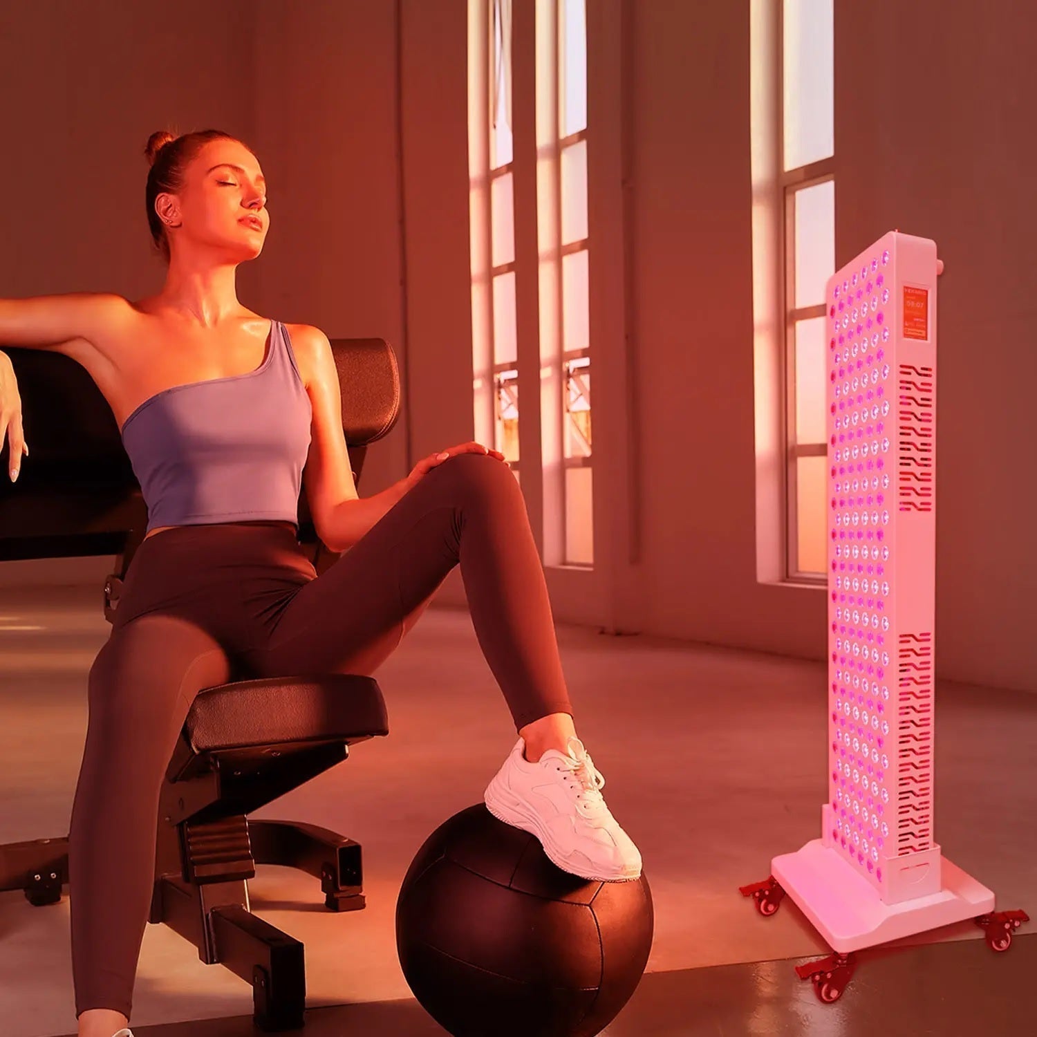 RLPRO Nine Wave Rotlicht-Panel für Hautgesundheit zu Hause