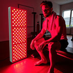 Panel de luz infrarroja roja de cuerpo completo con montajes ajustables para bienestar en el hogar