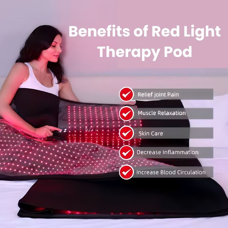 Enefi Infrarot Ganzkörper-Lichttherapiebett für das Wohlbefinden zu Hause