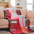 Red Light Therapy Mat Full Body Coverage 1280 LEDs 660nm 850nm For Home Wellness