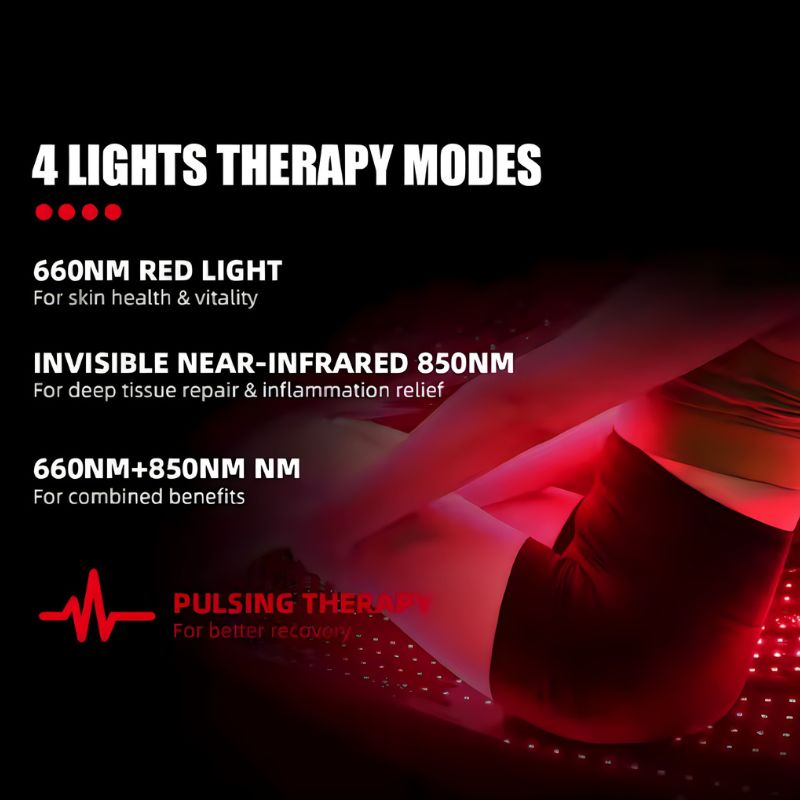 Enefi Infrarot Ganzkörper-Lichttherapiebett für das Wohlbefinden zu Hause