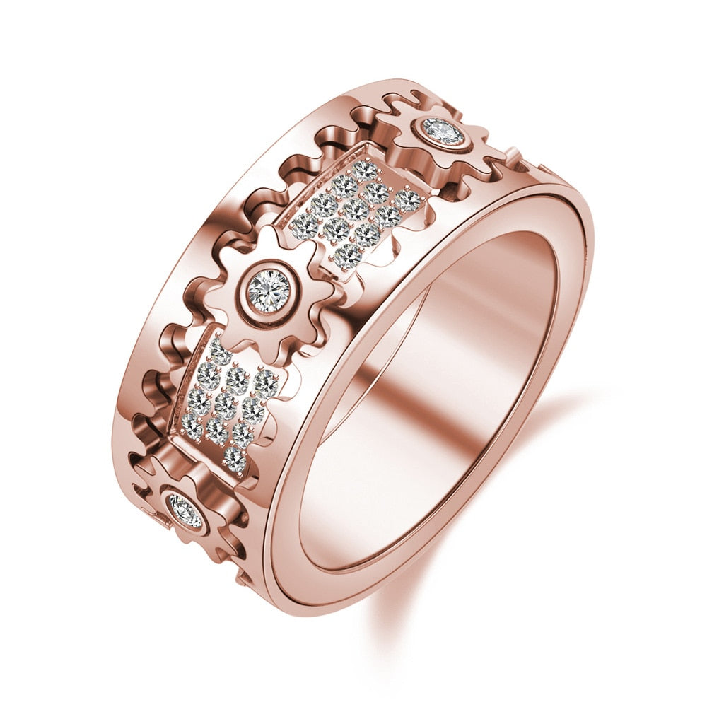 Spinfinity Ring With Spinner Motion For Professionals Stress Relief