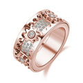 Spinfinity Ring With Spinner Motion For Professionals Stress Relief