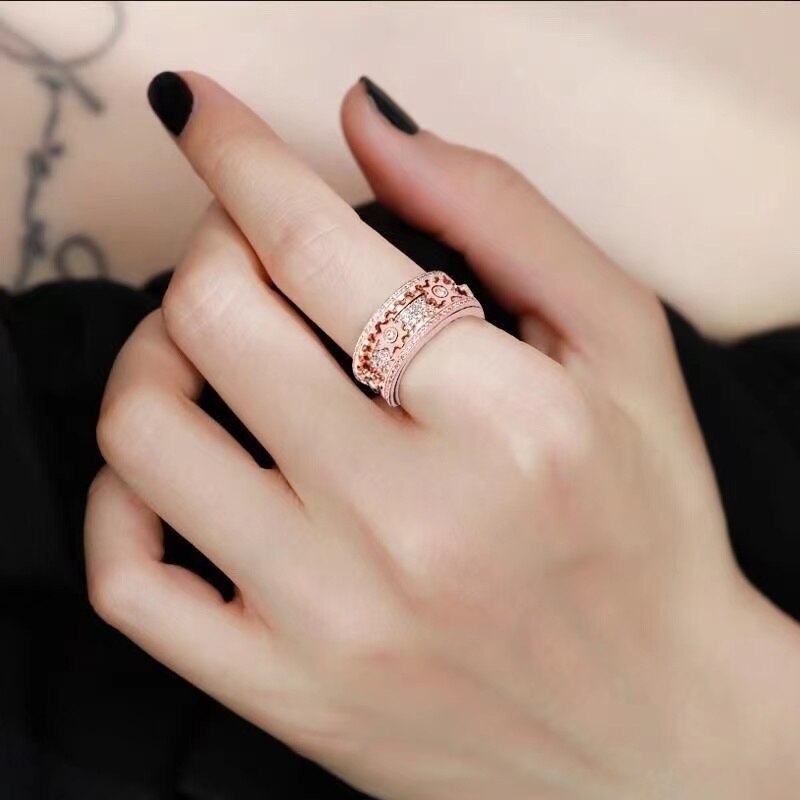 Spinfinity Ring With Spinner Motion For Professionals Stress Relief