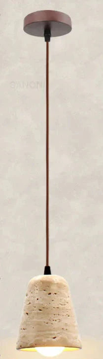 NovaLume Wabi-Sabi pendel med naturlig finish