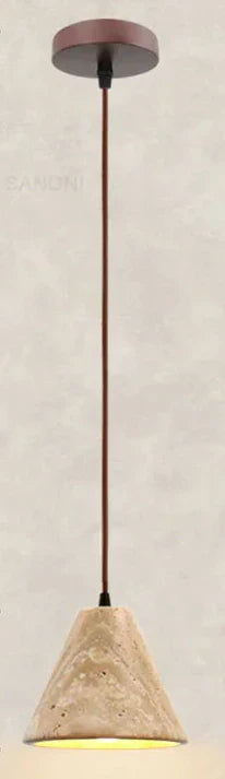 NovaLume Wabi-Sabi pendel med naturlig finish