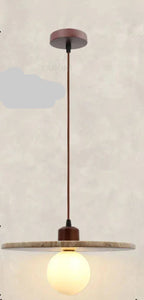 NovaLume Wabi-Sabi pendel med naturlig finish