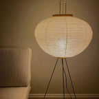 Kaze Rice Paper Floor Lamp - Japanese-Inspired Ambient Glow