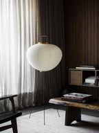 Kaze Rice Paper Floor Lamp - Japanese-Inspired Ambient Glow
