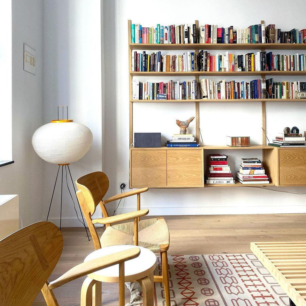 Kaze Rice Paper Floor Lamp - Japanese-Inspired Ambient Glow