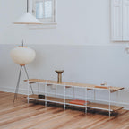 Kaze Rice Paper Floor Lamp - Japanese-Inspired Ambient Glow