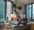 Kaze Rice Paper Floor Lamp - Japanese-Inspired Ambient Glow