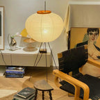 Kaze Rice Paper Floor Lamp - Japanese-Inspired Ambient Glow