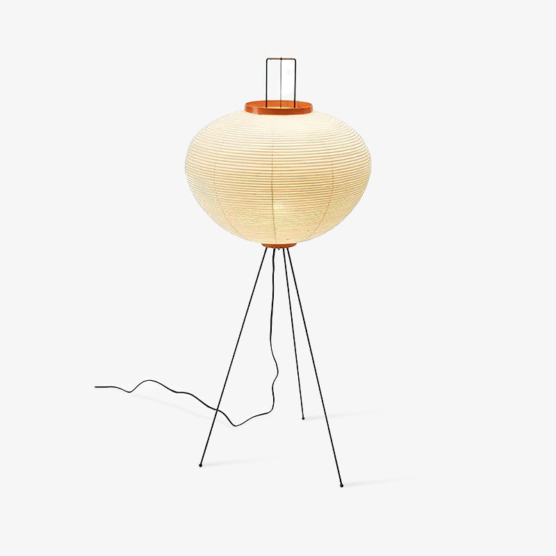 Kaze Rice Paper Floor Lamp - Japanese-Inspired Ambient Glow