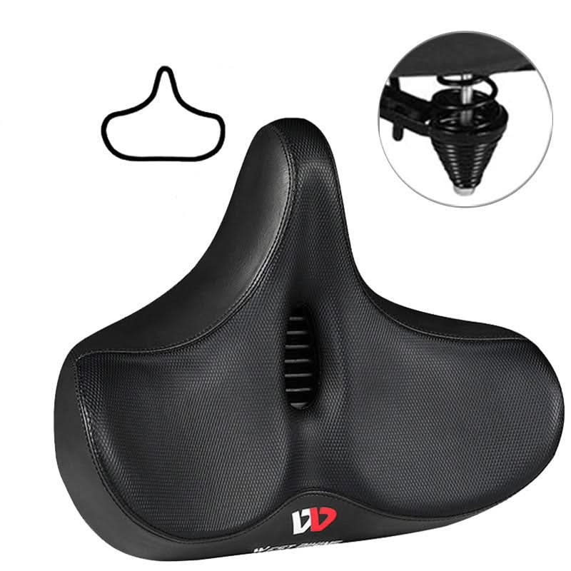 Ergonomic, breathable bike saddle for pain-free riding