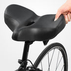 Ergonomic, breathable bike saddle for pain-free riding