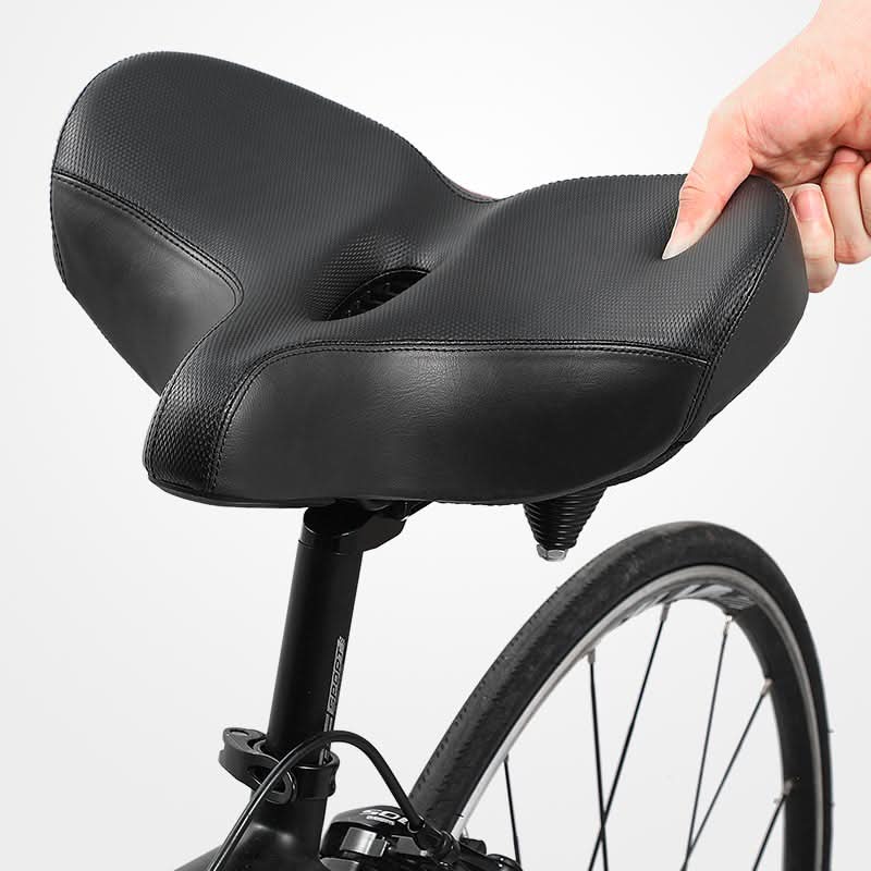 Ergonomic, breathable bike saddle for pain-free riding