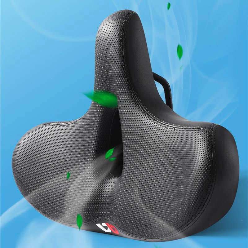 Ergonomic, breathable bike saddle for pain-free riding