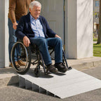 Lightweight Aluminum Threshold Ramp for Safe Barrier-Free Access