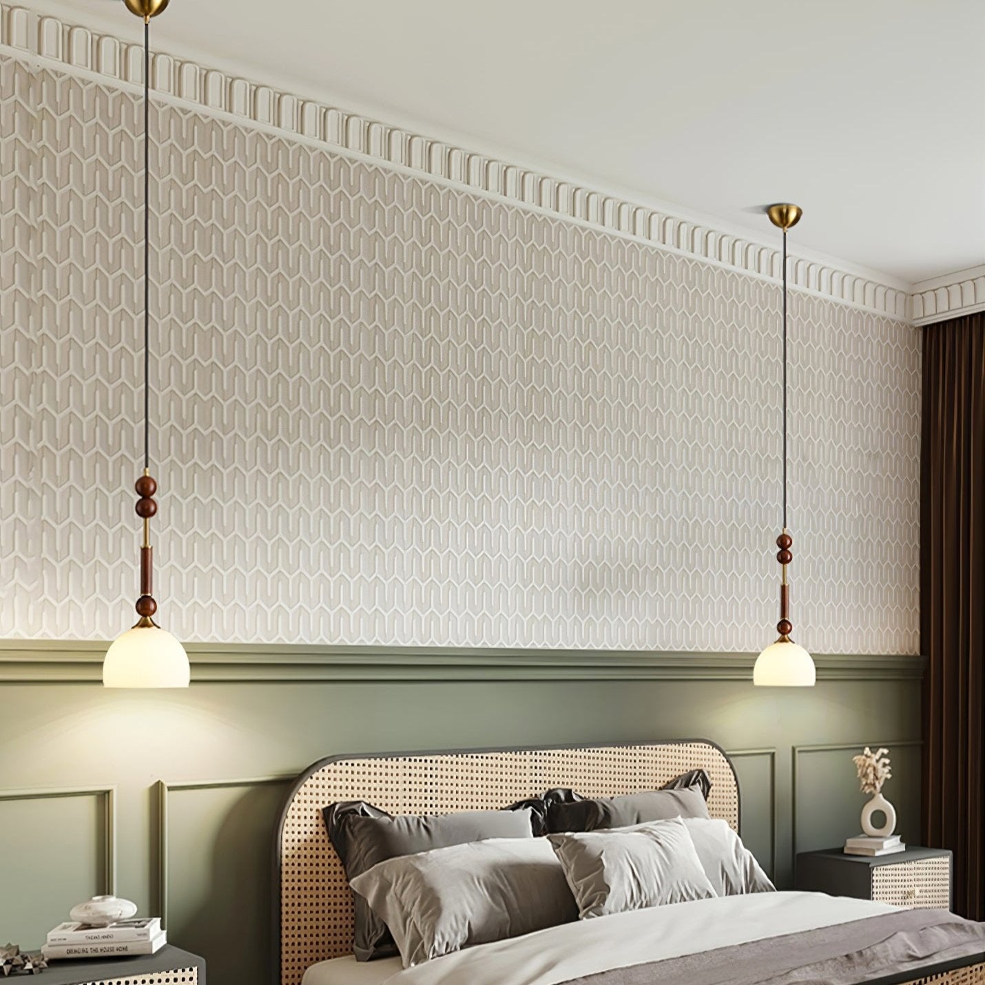 VeroLuce italiensk glasspendel for tidløse interiører