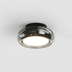 LumaNova Vintage Glas Infälld Taklampa i Cognac Band