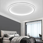 Okrągła lampa sufitowa LED w stylu skandynawskim do salonu i sypialni