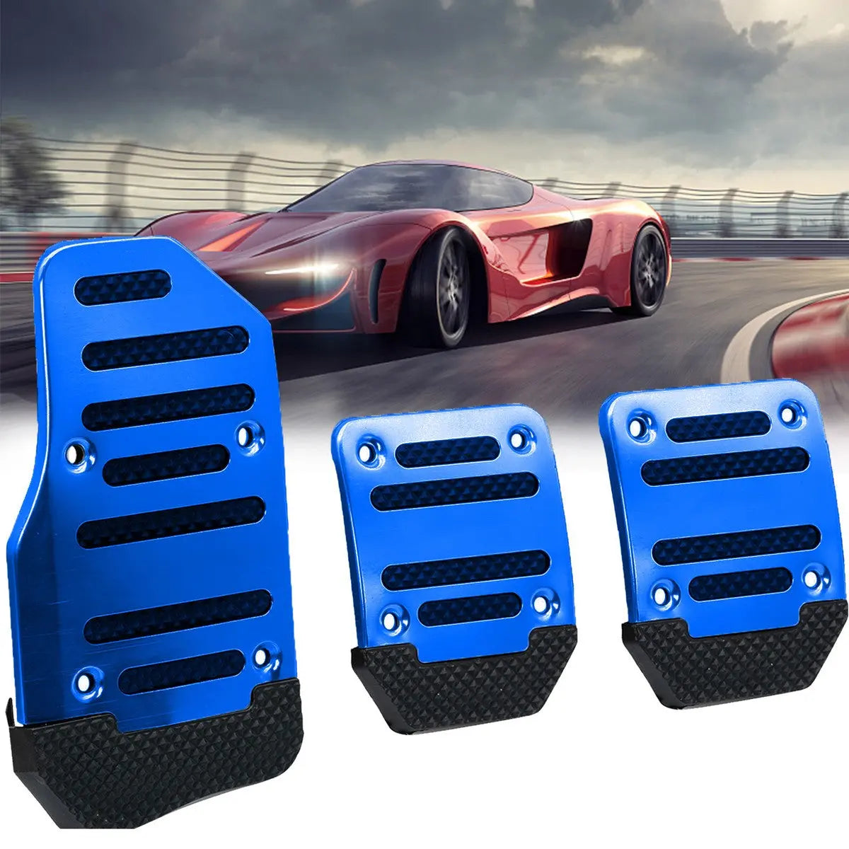 Non-slip car foot pedals – more grip & safety while driving