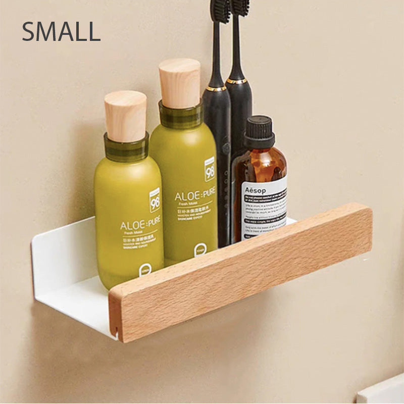 AerisZen Bath Wall Shelves Minimalist Bathroom Storage