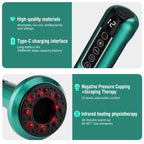 NovaFlow 3-in-1 吸引と刮痧付きカッピングマッサージャー