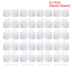 Pastilhas de Gel com Plugue de 2,0 mm para Dispositivos de Terapia TENS e EMS