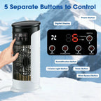 3-in-1 Portable Air Cooler with Humidifier and LED Night Light
