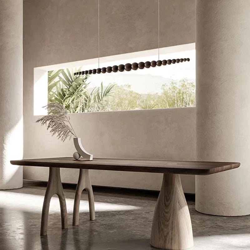 Lampadario a perline di legno Arborcrest | Petprovac