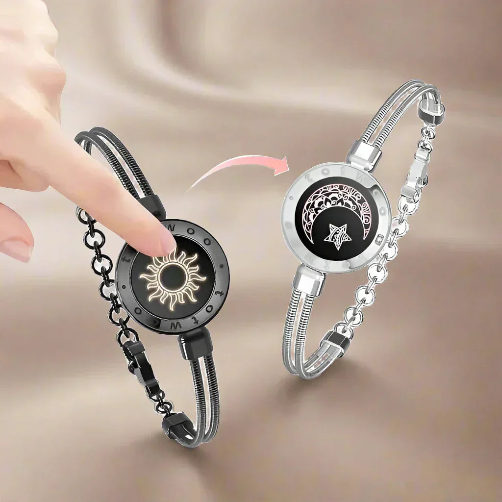 Gelang Pasangan NovaBond SunMoon untuk Sentuhan Jarak Jauh