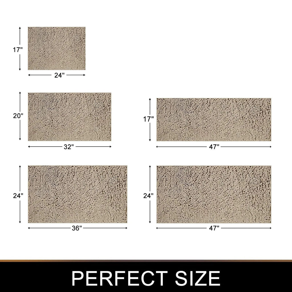 NimbusStep Silná Protiskluzová Savá Koupelnová Rohož Pro Bezpečnost