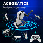 Chytrý AI robotický pes s hlasovým ovládáním a dálkovým ovládáním