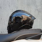 Kask zimowy LVS-701 z pełną osłoną twarzy i podwójnym systemem wizjera
