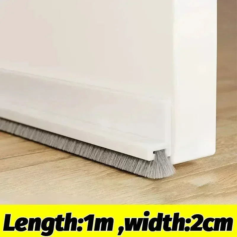 ThermaSeal Door Bottom Seal | TPE | Draft & Sound Protection | 2 cm x 1 m