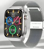 AeroPulse Health Watch Bluetooth For Blood Sugar Uric Acid ECG PPG