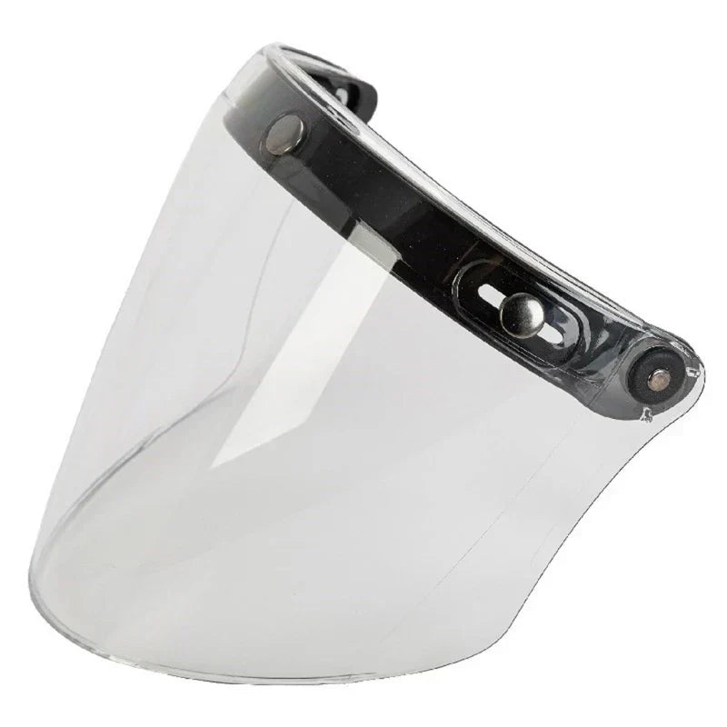 BKS65 Vintage Rider Visor With Anti Fog UV Proof Polycarbonate